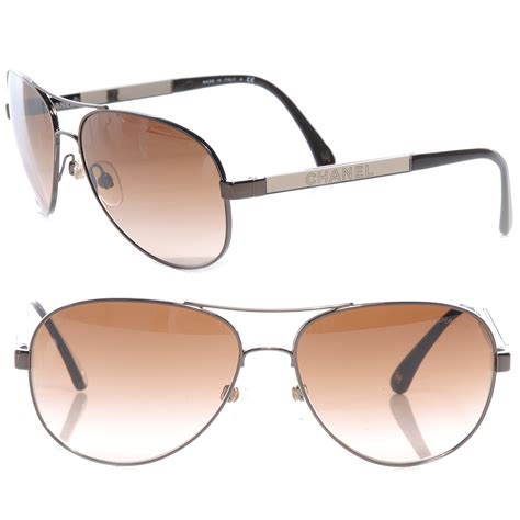 chanel aviator sunglasses black|chanel aviator sunglasses women's.